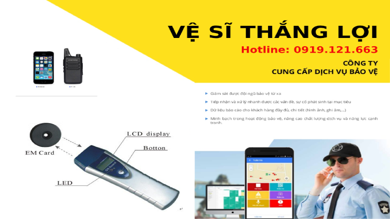 Cung cấp miễn phí thiết bị an ninh